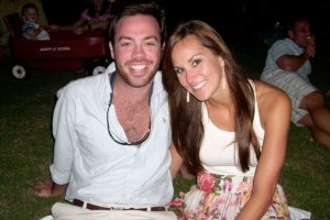 Listening to an acoustic guitar concert in the park