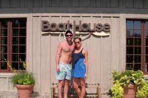 The Boat House in Watercolor