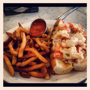 Lobster Roll at Neptune Oyster