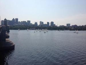 Charles River on my morning run!