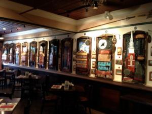 Artwork of each site on the Freedom Trail