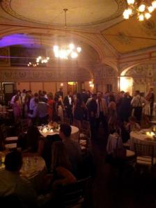 Later that evening inside the Casino for the wedding