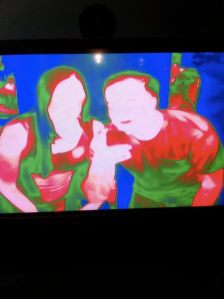 Alex and I via thermal imaging