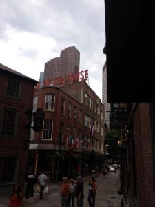 Outside the Union Oyster House