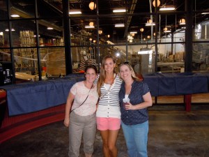 With my aunt and cousin. Such a fun visit!