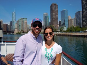 Alex and I on our boat tour