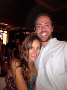 Alex and I at Old Town Pour House