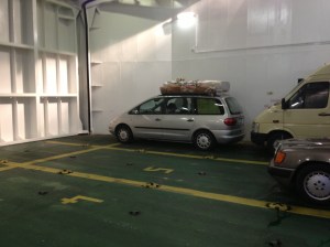 You can also bring your car on the ferry