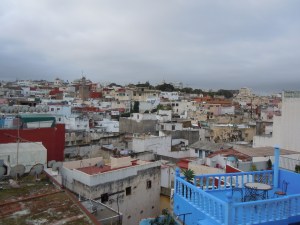 The gorgeous view of the Medina from our riad