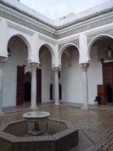 Courtyard in the Kasbah