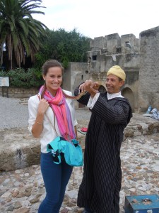 A very touristy moment