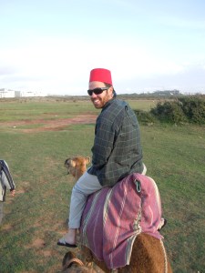 My cute husband in a fez