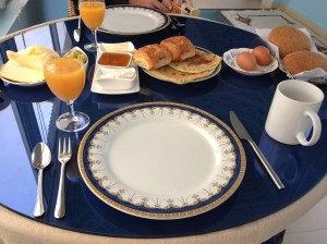 Moroccan breakfast feast