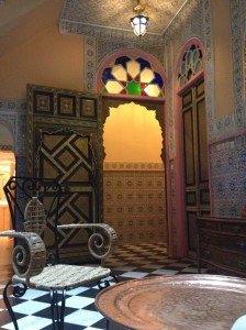 Entryway of our riad