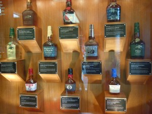 Famous past Maker's bottles