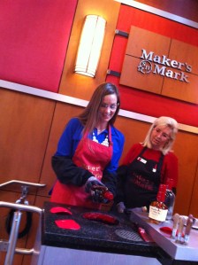 Carefully dipping my bottle