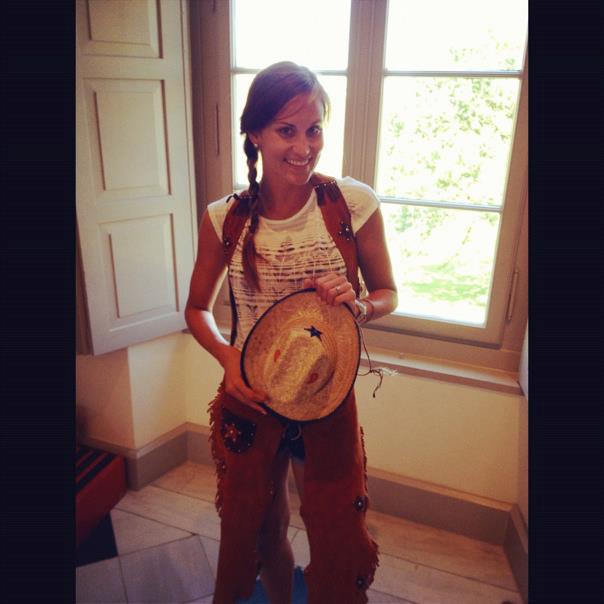 Playing with the fun interactive exhibits!