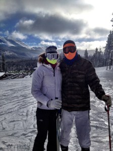 Very cold on Day 2 of skiing!