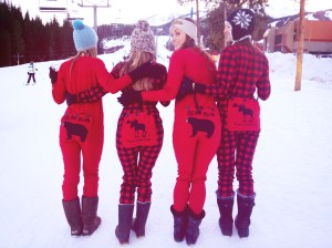 For the record, a onesie is about the comfiest thing you can wear!