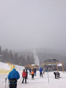 Top of Peak 6 on a snowy Day 3