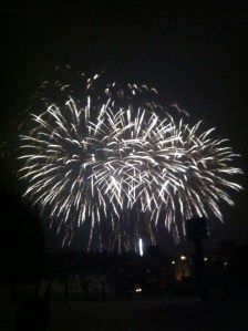 Fireworks over Peak 9