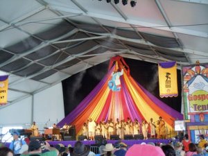 The Gospel Tent at JazzFest