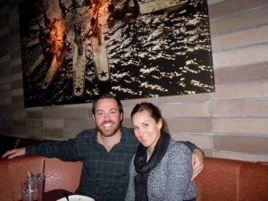 Alex and I at Root Down