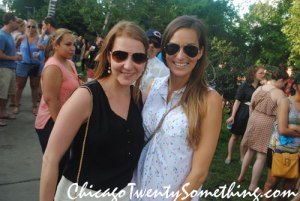Emily and I at Chicago Summerfest in Lincoln Park
