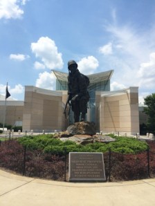 Outside the Special Ops Museum