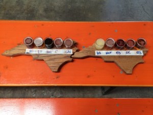 Carolina Beer Flights at Full Steam Brewery