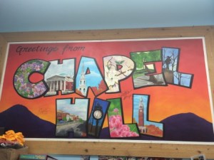 The Chapel Hill portion of our trip begins