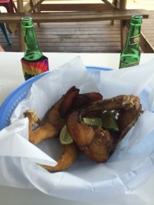 Hot fried fish + Balashis = Perfection