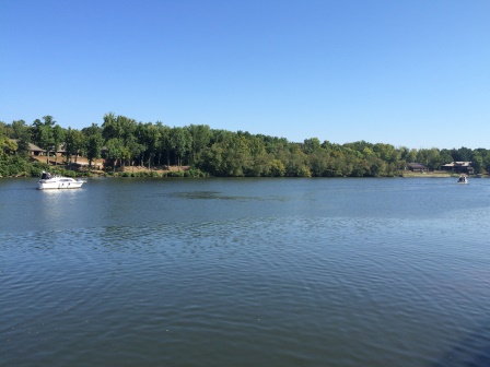 The Black Warrior River, seen from The Park at Manderson Landing