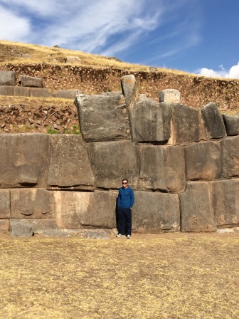 Huge boulders at Sacsayhuaman.