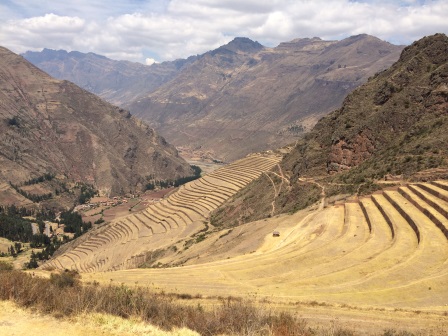 Architectural terraces at Pisac