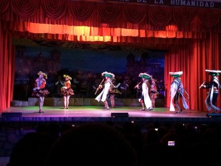 Dancers at the Qosqo Centro de Arte Nativo