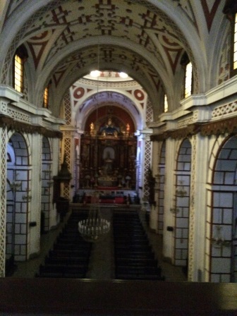 Inside the chapel