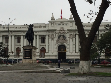 Also in Central Lima: Congress