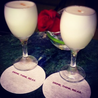 We were definitely able to "drink, think, relax" at the Crowne Plaza Lima!