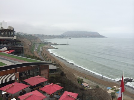 View from Larcomar
