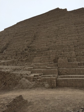 Inside Huaca Pucllana