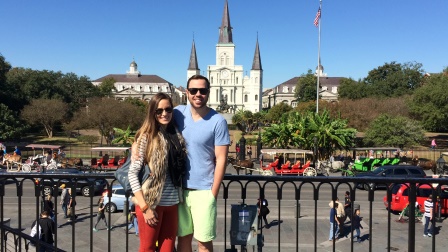 After eating our beignets near Jackson Square