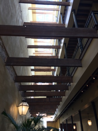 Interior of the hotel