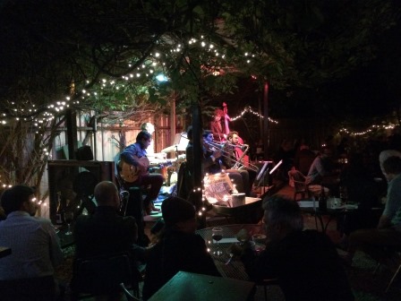 In the courtyard of Bachannal