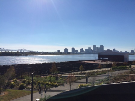View of downtown from the Bywater