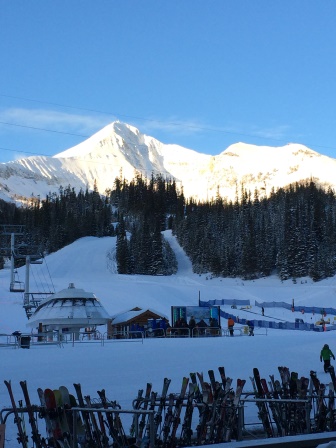 Ski Valet as you walk to the lifts from the Summit at Big Sky Resort