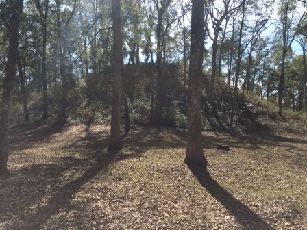Native American ceremonial mound