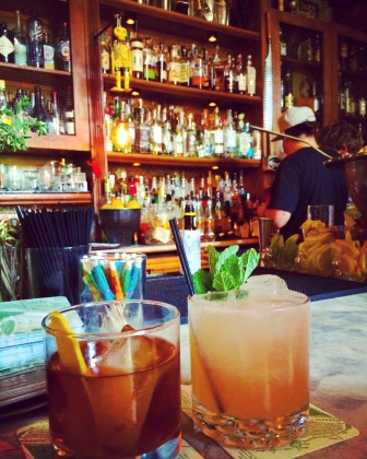 Cocktails at The Broken Shaker