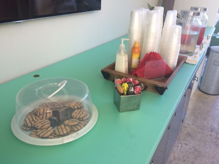 Some of the daily snacks