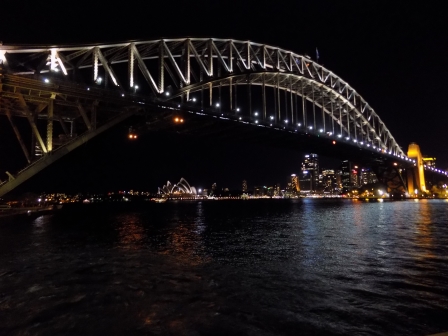 Harbour Bridge by night